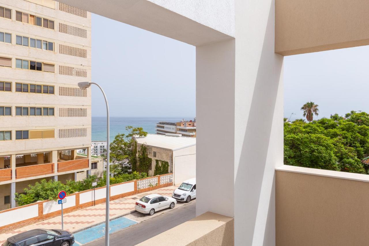 토레몰리노스 Terraza Del Mar: Apartamento Con Terraza Y Piscina 아파트 외부 사진